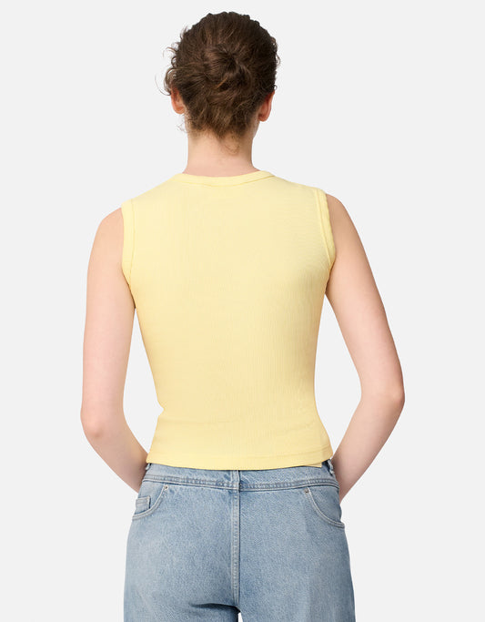 Playera tank Scoop Ribbed para mujer