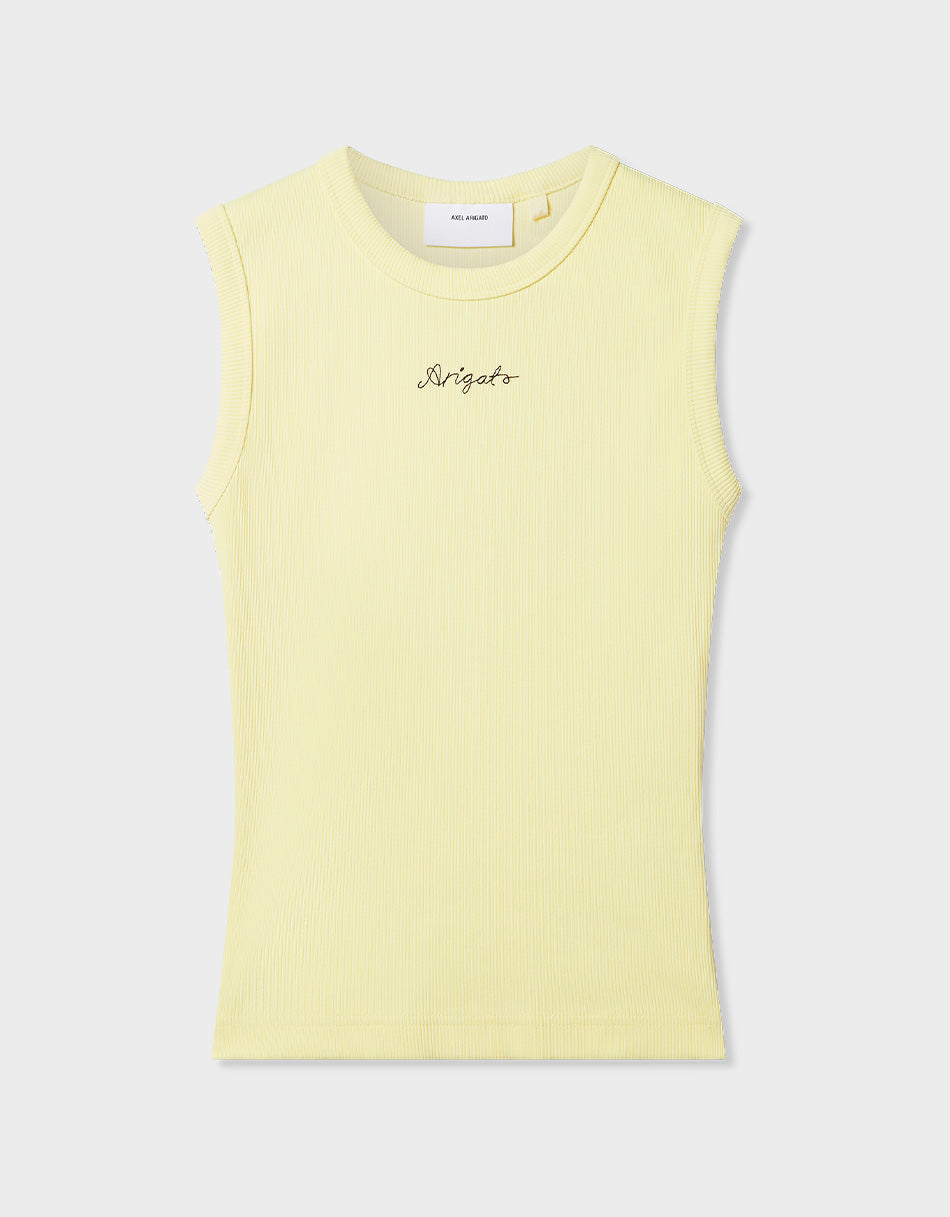Playera tank Scoop Ribbed para mujer