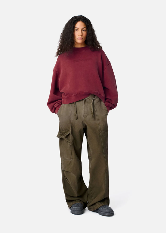 Distort Washed Sweatshirt