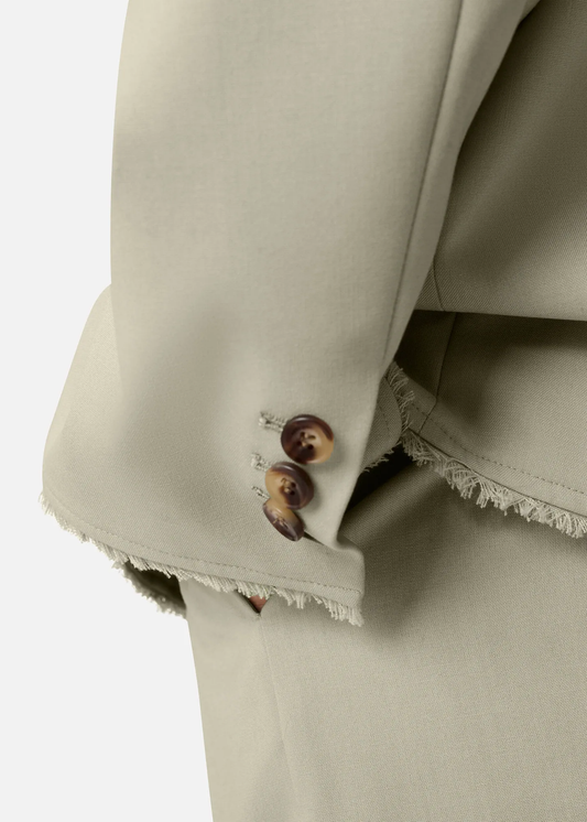 Thea Frayed Blazer