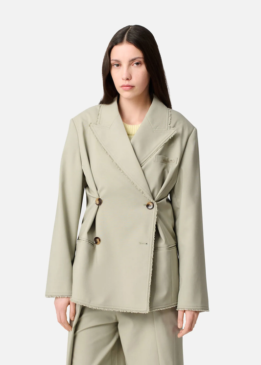 Thea Frayed Blazer