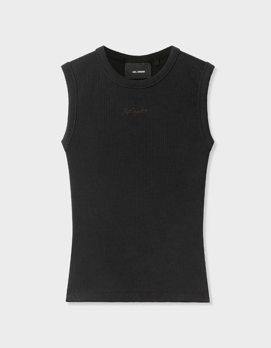 Playera tank Scoop Ribbed para mujer