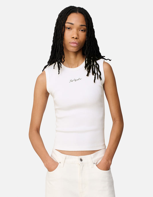 Playera tank Scoop Ribbed para mujer