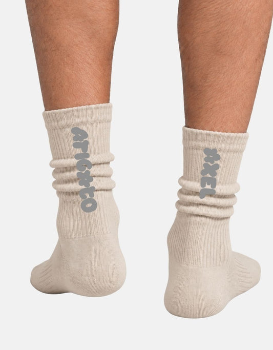 Floral Jacquard Socks unisex